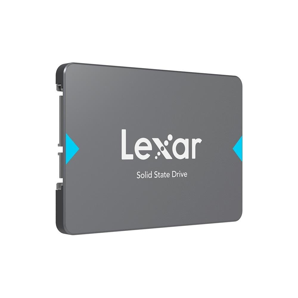 SSD Lexar Internal NQ100 SATA, 1920GB, 2.5", Leitura 550MB/s, Cinza - LNQ100X1920-RNNNU SSD Lexar Internal NQ100 SATA, 1920GB, 2.5", Leitura 550MB/s, Cinza - LNQ100X1920-RNNNU