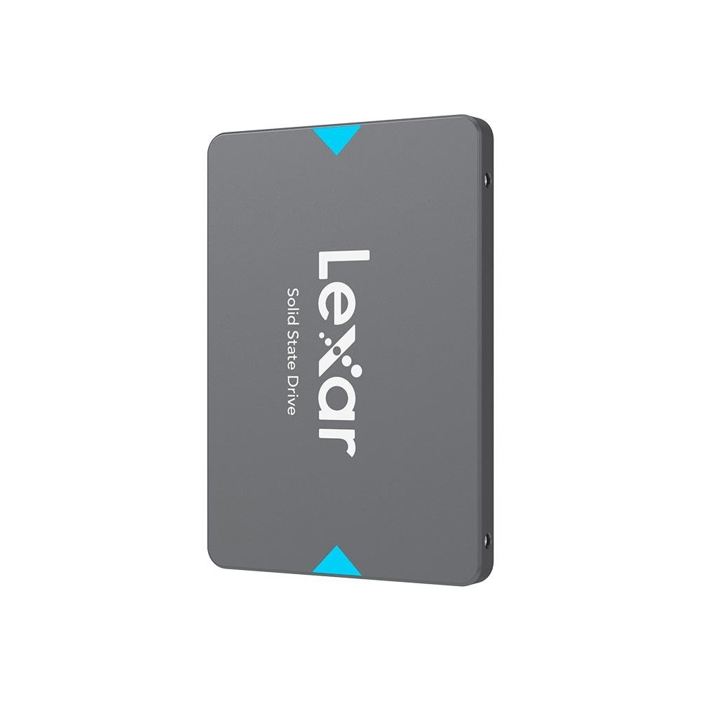 SSD Lexar Internal NQ100 SATA, 1920GB, 2.5", Leitura 550MB/s, Cinza - LNQ100X1920-RNNNU SSD Lexar Internal NQ100 SATA, 1920GB, 2.5", Leitura 550MB/s, Cinza - LNQ100X1920-RNNNU