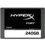 SSD Kingston HyperX Fury 2.5´ 240GB SATA III 6Gb/s Leituras: 500MB/s e Gravações: 500MB/s - SHFS37A/240G