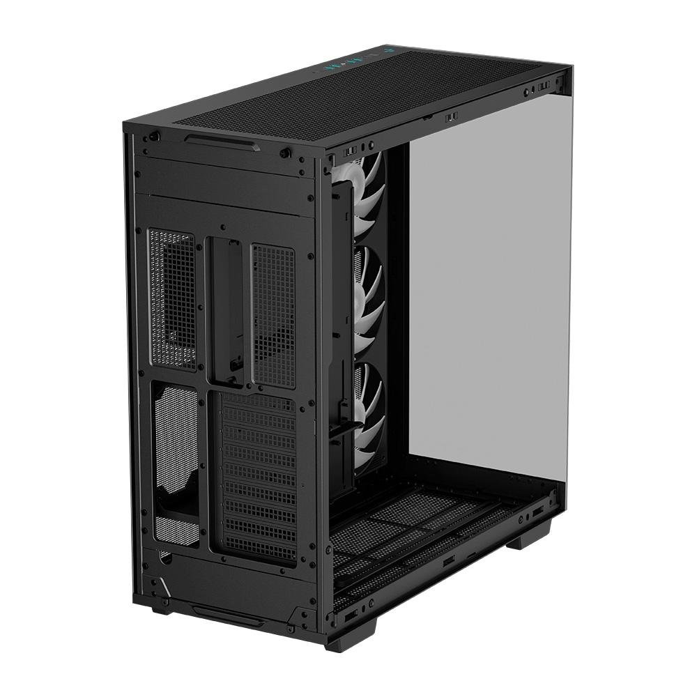 Gabinete Gamer Deepcool CH 780, Full Tower, E-ATX, Lateral e Frente em Vidro Temperado, Kit Cooler Fan ARGB, Preto - R-CH780-BKADE41-G-1 Gabinete Gamer Deepcool CH 780, Full Tower, E-ATX, Lateral e Frente em Vidro Temperado, Kit Cooler Fan ARGB, Preto - R-CH780-BKADE41-G-1