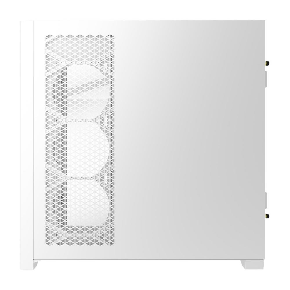Gabinete Gamer Corsair 5000D AIRFLOW CORE Tempered Glass Mid-Tower, Branco - CC-9011262-WW