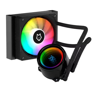 Water Cooler Husky Glacier, Iluminação ARGB, 120mm, AMD e Intel, Preto - HWT500PT