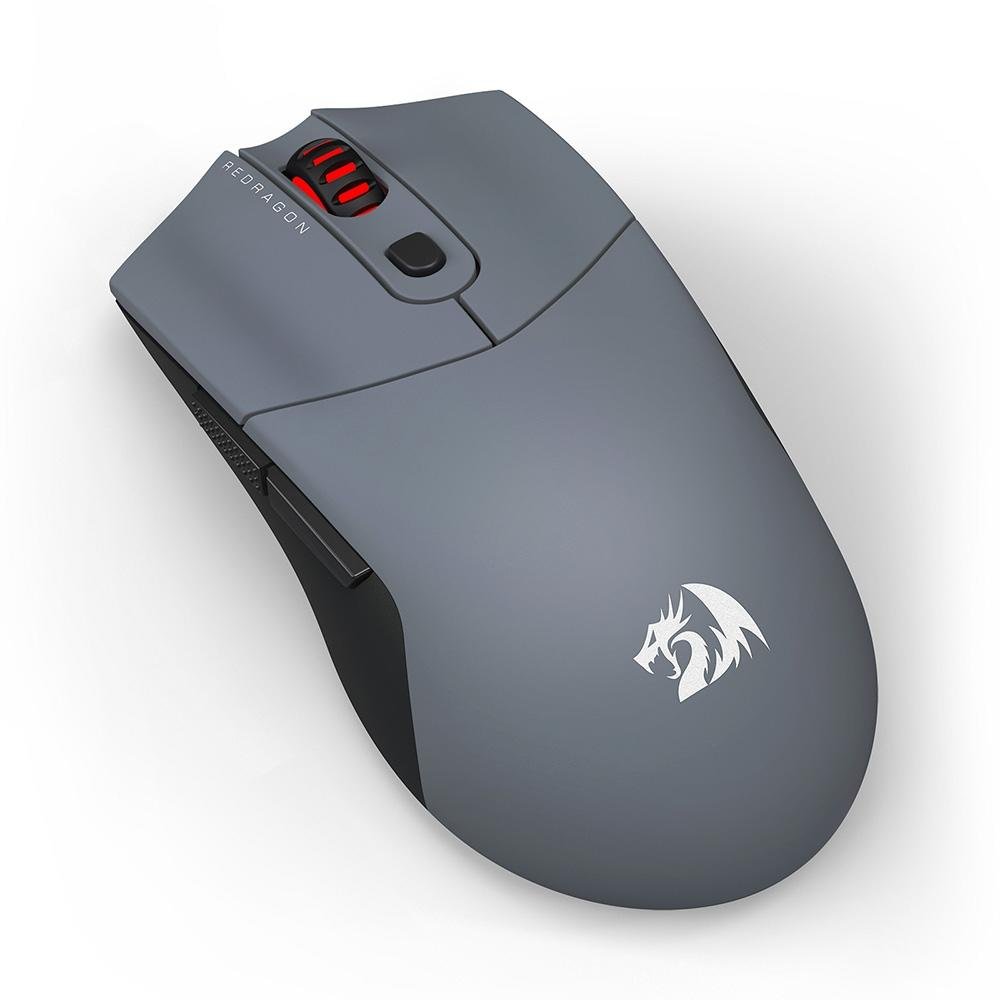 Mouse Gamer Sem Fio Redragon ST4R Pro, 26000 DPI, 6 Botões, Bluetooth, Preto – M917GB-PRO