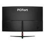 Monitor Gamer Curvo PCFort 27", Full HD, 100Hz, 1ms, HDMI e VGA, Ajuste de Ângulo, Preto - U27F100