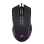 Mouse Gamer Redragon Plank, RGB, 16000 DPI, 9 Botões, Preto - M812-RGB