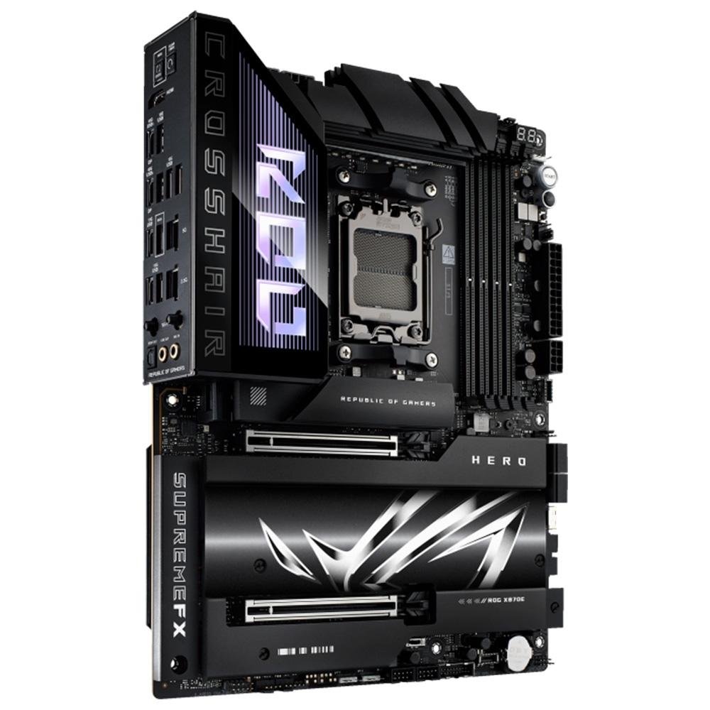 Placa Mãe Asus ROG CROSSHAIR X870E HERO | KaBuM!