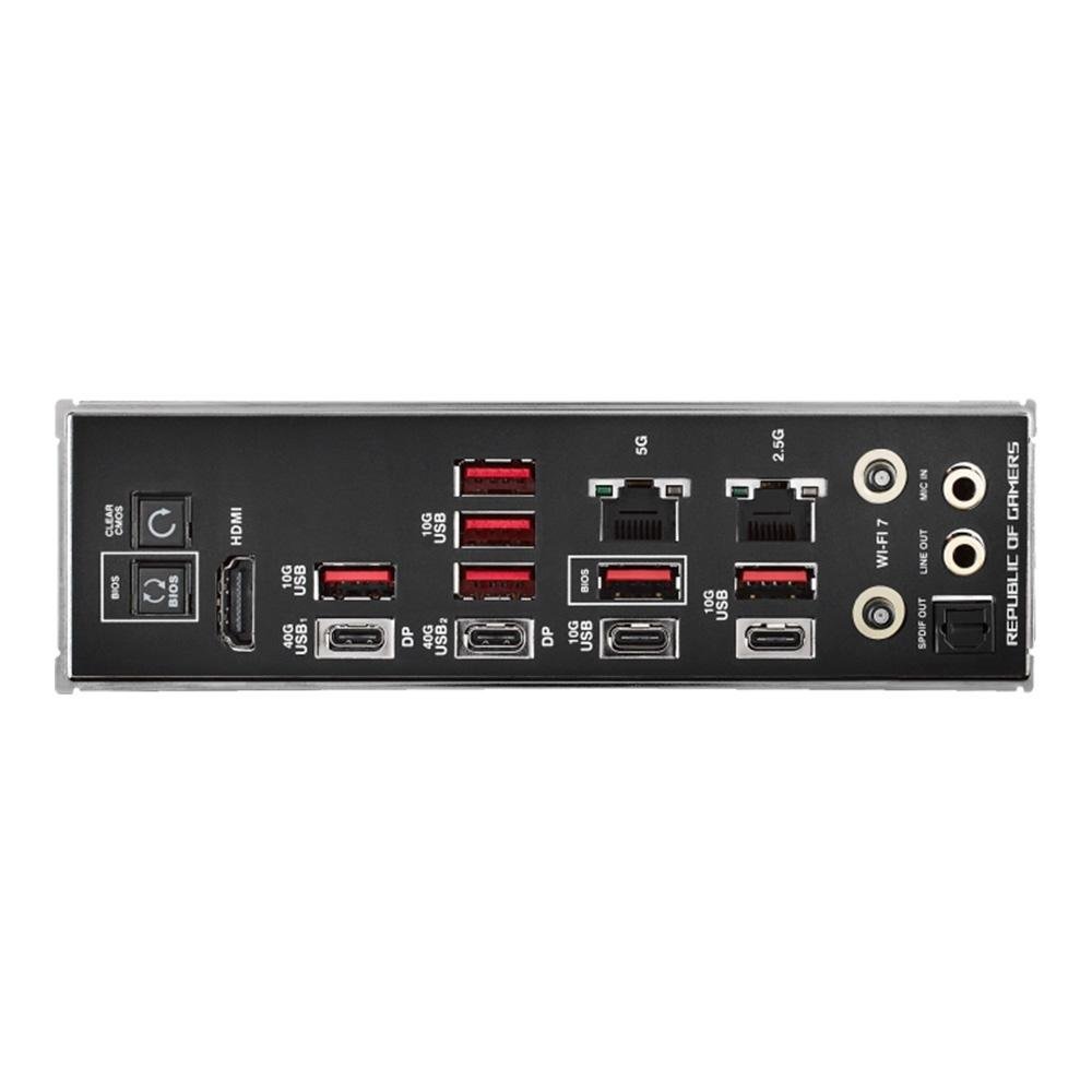 Placa Mãe ASUS ROG CROSSHAIR X870E HERO WIFI 7, AMD AM5, DDR5, WIFI - 90MB1IE0-M0EAY0 Placa Mãe ASUS ROG CROSSHAIR X870E HERO WIFI 7, AMD AM5, DDR5, WIFI - 90MB1IE0-M0EAY0