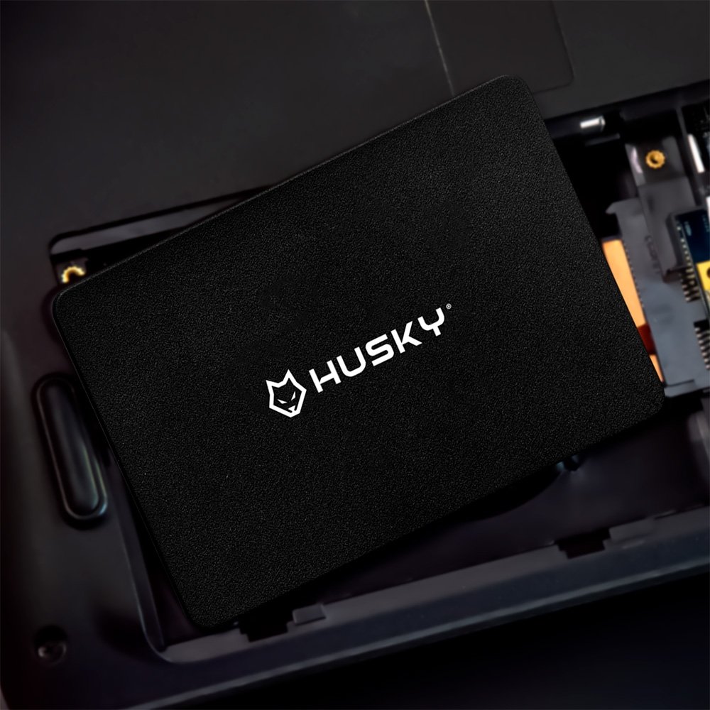 SSD Husky 512GB, SATA III, 2.5", Leitura 520MB/s, Gravação 450MB/s, Preto - HSSD001512 SSD Husky 512GB, SATA III, 2.5", Leitura 520MB/s, Gravação 450MB/s, Preto - HSSD001512