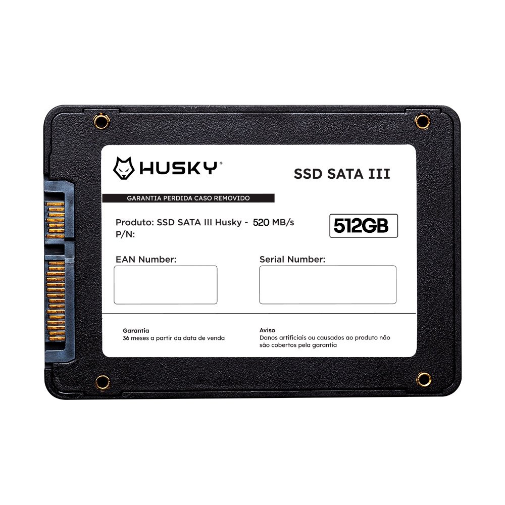 SSD SATA III Husky 512GB | KaBuM!