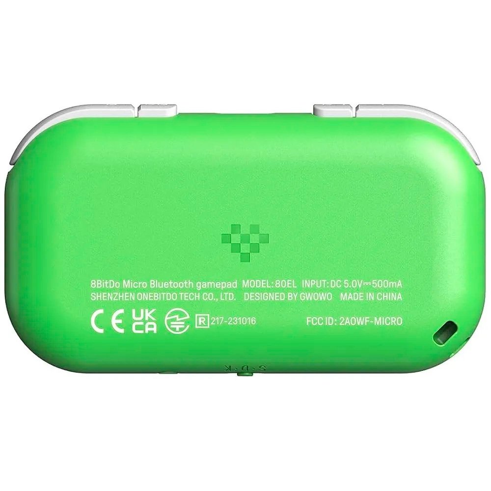 Controle Bluetooth 8BitDo, Micro Gamepad (Verde) - 80EL01 Controle Bluetooth 8BitDo, Micro Gamepad (Verde) - 80EL01