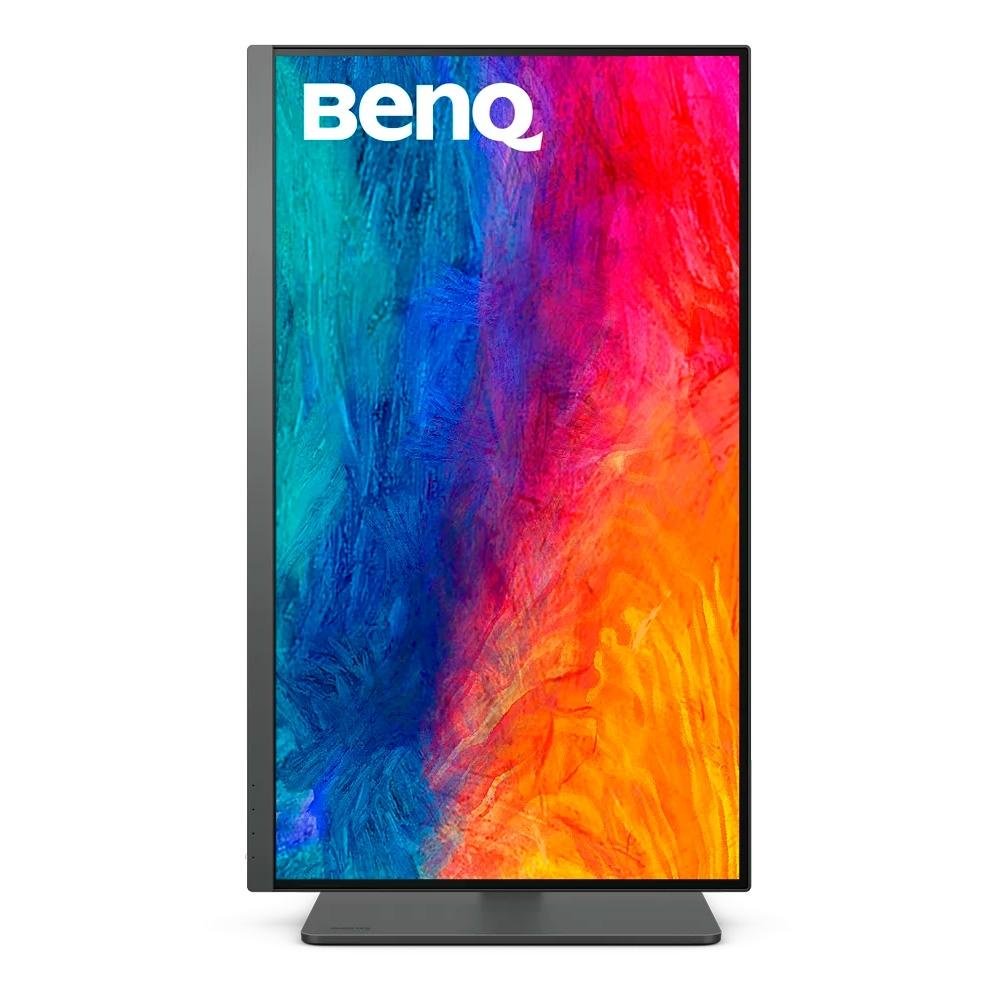 Monitor Profissional BenQ 27", 4K, IPS, DisplayPort, HDMI e USB-C, HDR 10, Altura Ajustável, Som Integrado, Preto - PD2705U