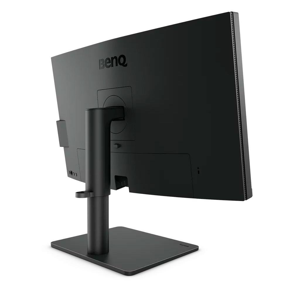 Monitor Profissional BenQ 27", 4K, IPS, DisplayPort, HDMI e USB-C, HDR 10, Altura Ajustável, Som Integrado, Preto - PD2705U
