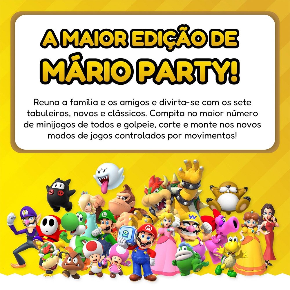 Jogo Super Mario Party Jamboree | KaBuM!