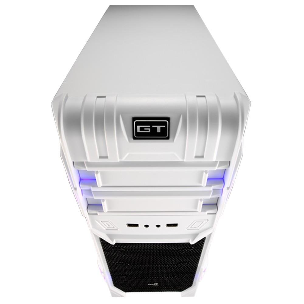 Gabinete AeroCool GT WH U2H sem Fonte 2TEN52223