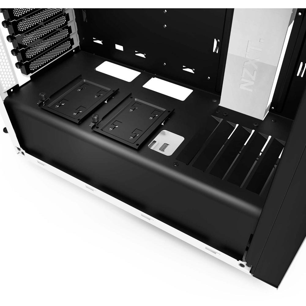 Gabinete NZXT Mid-Tower S340 Branco Lateral em Acrílico CA-S340W-W1 Gabinete NZXT Mid-Tower S340 Branco Lateral em Acrílico CA-S340W-W1