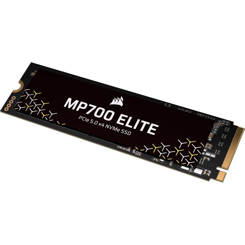 SSD Corsair MP700 ELITE 1TB, NVMe PCIe M.2, Leitura até 10.000MB/s, Preto - CSSD-F1000GBMP700ENH SSD Corsair MP700 ELITE 1TB, NVMe PCIe M.2, Leitura até 10.000MB/s, Preto - CSSD-F1000GBMP700ENH