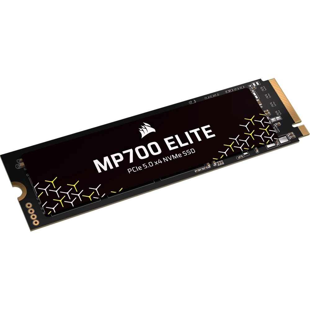 SSD Corsair MP700 ELITE 1TB, NVMe PCIe M.2, Leitura até 10.000MB/s, Preto - CSSD-F1000GBMP700ENH SSD Corsair MP700 ELITE 1TB, NVMe PCIe M.2, Leitura até 10.000MB/s, Preto - CSSD-F1000GBMP700ENH