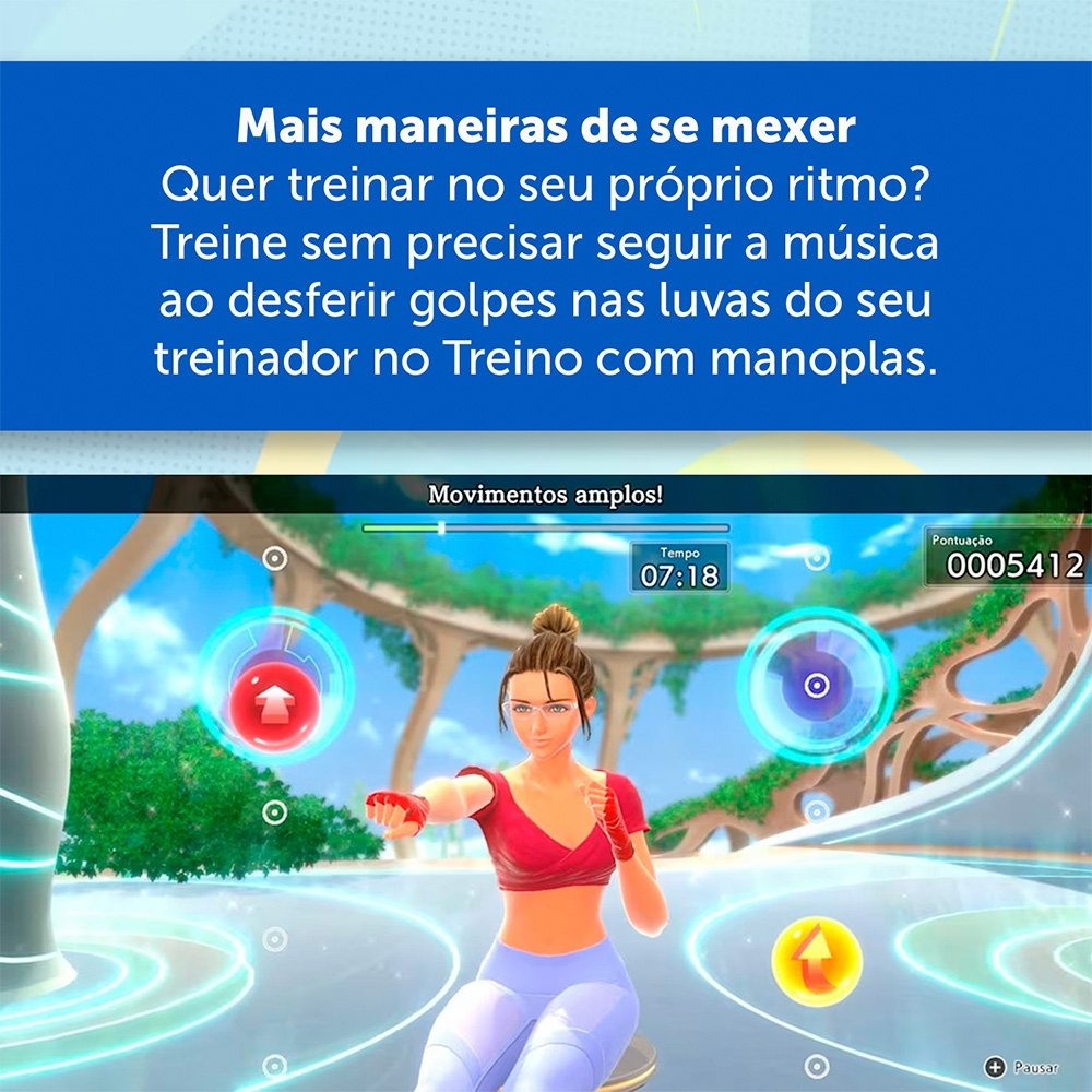 Jogo FITNESS BOXING 3: Your Personal Trainer, Nintendo Switch - NT000018NSW Jogo FITNESS BOXING 3: Your Personal Trainer, Nintendo Switch - NT000018NSW