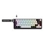 Teclado Magnético Gamer Rise Mode GM1 Pro, ARGB, Magnético OTK PRO, USB-C, Preto - RM-TCM-GM1M-PRO-B