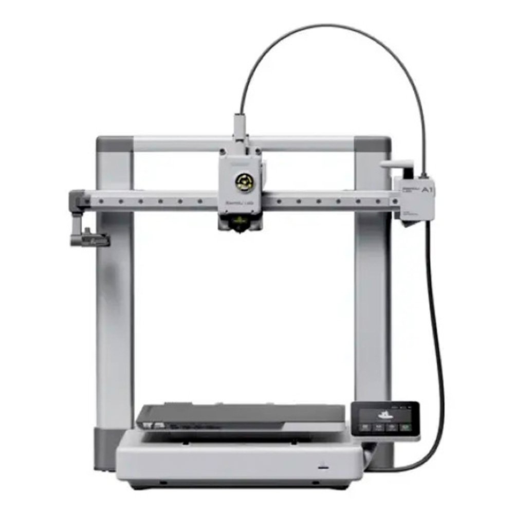Impressora 3D Bambu Lab A1 com AMS Lite, Velocidade de Impressão 500mm/s, Wi-Fi, Bambu-Bus, Bivolt - PF002-A+SA005-BRA Impressora 3D Bambu Lab A1 com AMS Lite, Velocidade de Impressão 500mm/s, Wi-Fi, Bambu-Bus, Bivolt - PF002-A+SA005-BRA