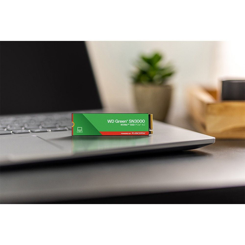 SSD SanDisk SN3000, 1 TB, M.2 2280, PCIe, NVMe, Leitura 5000 MB/s, Gravação 4200 MB/s - WDS100T4G0E