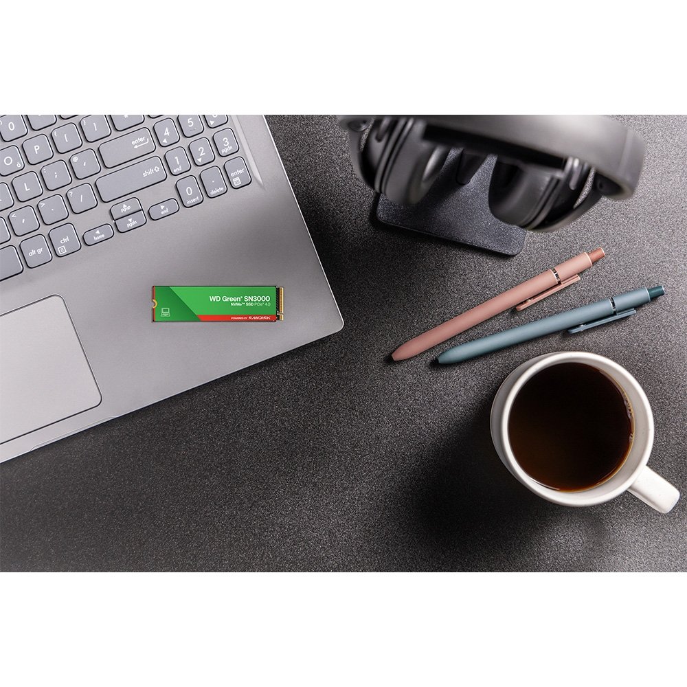 SSD SanDisk SN3000, 1 TB, M.2 2280, PCIe, NVMe, Leitura 5000 MB/s, Gravação 4200 MB/s - WDS100T4G0E