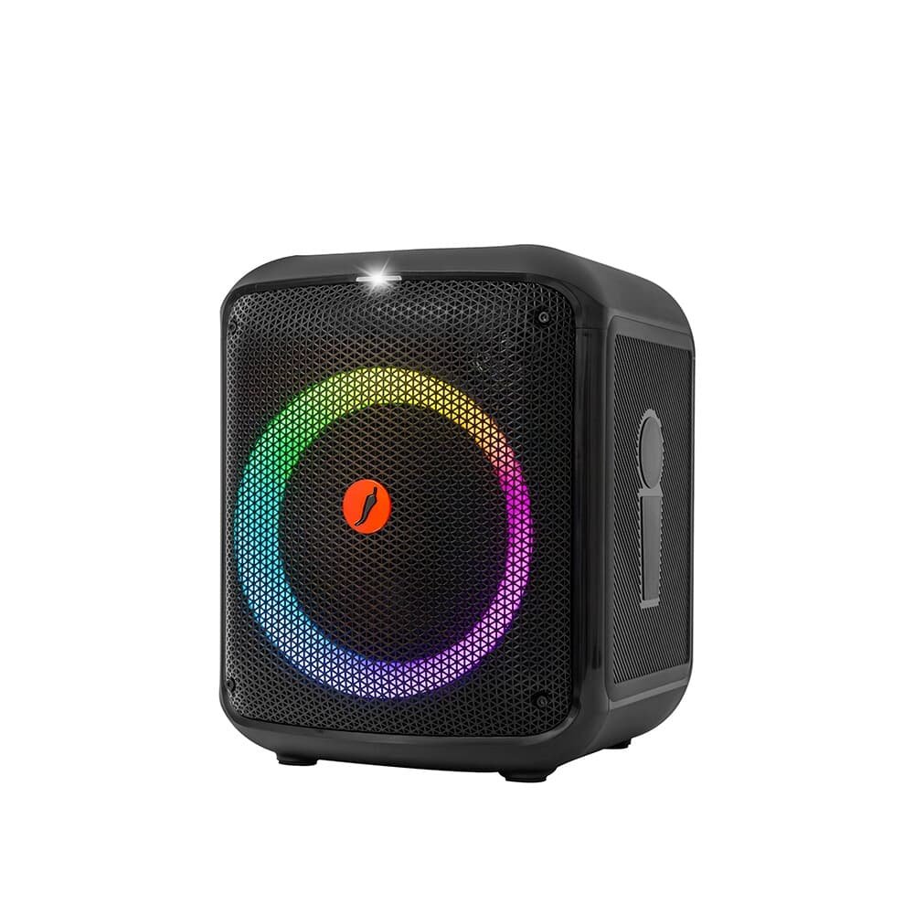 Caixa de Som Chilli Beans Party Box, Bluetooth, USB e SD Card, Equalização, Preto - BK3100