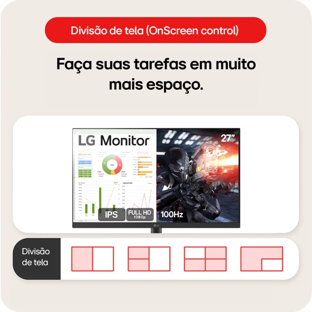 Monitor Gamer LG 27