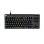 Teclado Gamer Logitech G PRO X TKL RAPID, Switches Magnético-analógicos, Modo Rapid Trigger, Layout US, Preto - 920-013131