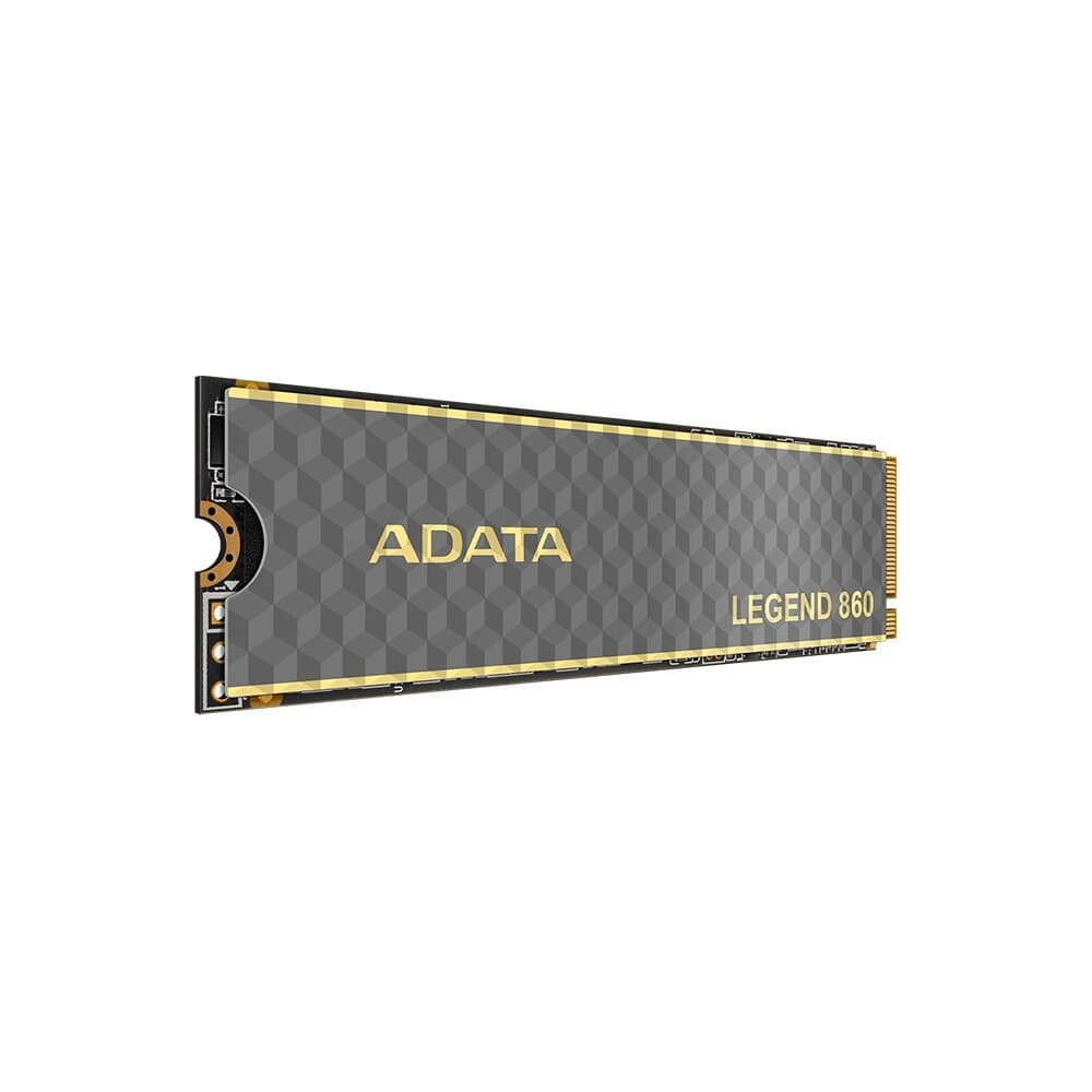 SSD Adata Legend 860, 1TB, M.2 2280, PCIe Gen 4x4, NVMe Leitura: 6000MB/s, Gravação: 5000MB/s, Compatível com PS5, Preto - SLEG-860-1000GCS