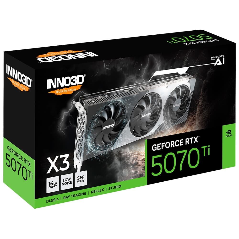 Placa de Video RTX5070 Ti X3 | KaBuM!