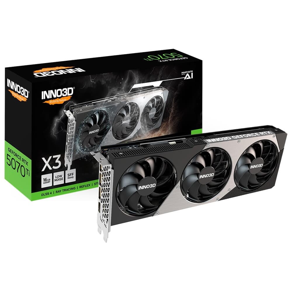 Placa de Video RTX5070 Ti X3 | KaBuM!