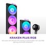 Water Cooler NZXT Kraken Plus 360 RGB v2, Preto - RL-KR360-B2