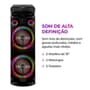 Torre De Som AIWA, RGB, Bivolt, Bluetooth 5.3, TWS, 2 Woofers 10, Preto - AWS-T2W-02