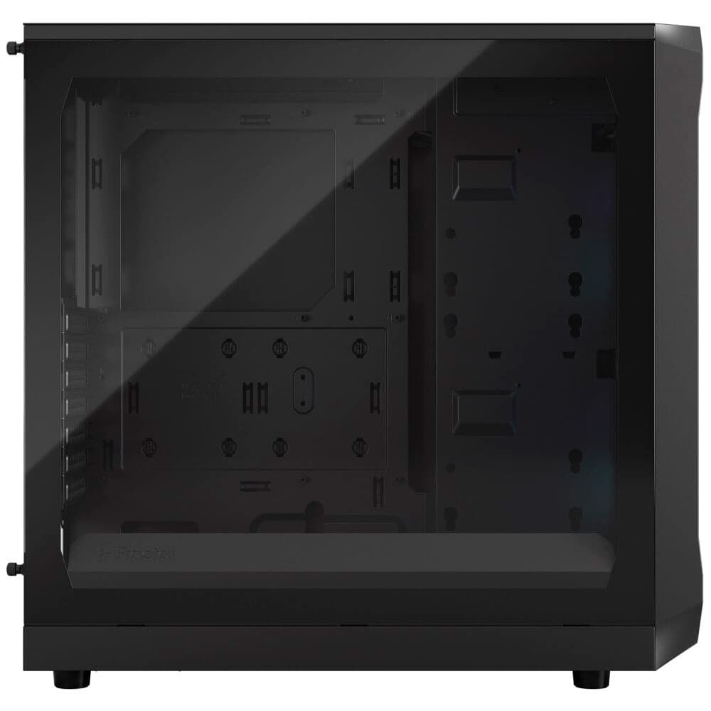 Gabinete Gamer Fractal Design Focus 2 RGB, Mid Tower, ATX, Lateral em Vidro, Preto - FD-C-FOC2A-03 Gabinete Gamer Fractal Design Focus 2 RGB, Mid Tower, ATX, Lateral em Vidro, Preto - FD-C-FOC2A-03