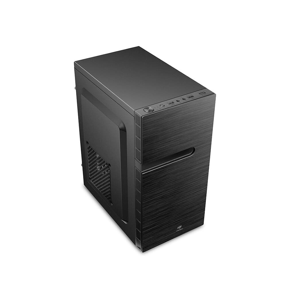 Gabinete C3Tech Micro ATX, Mid Tower, Com Fonte 200W, Sem FANs, Preto - MT-35BK