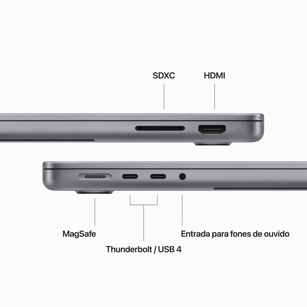 Notebook Apple MacBook Pro M3 | Compre já no KaBuM