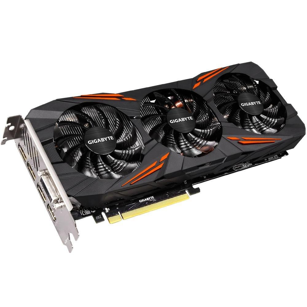 Placa de Vídeo Gigabyte NVIDIA GeForce GTX 1070 G1 Gaming 8G, GDDR5 - GV-N1070G1 Gaming-8GD Placa de Vídeo Gigabyte NVIDIA GeForce GTX 1070 G1 Gaming 8G, GDDR5 - GV-N1070G1 Gaming-8GD