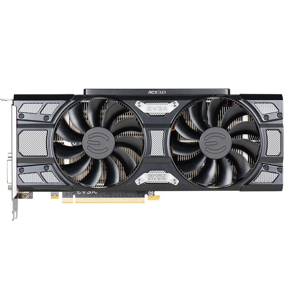 Placa de Vídeo EVGA NVIDIA GeForce GTX 1070 Gaming 8GB, GDDR5 - 08G-P4-5171-KR