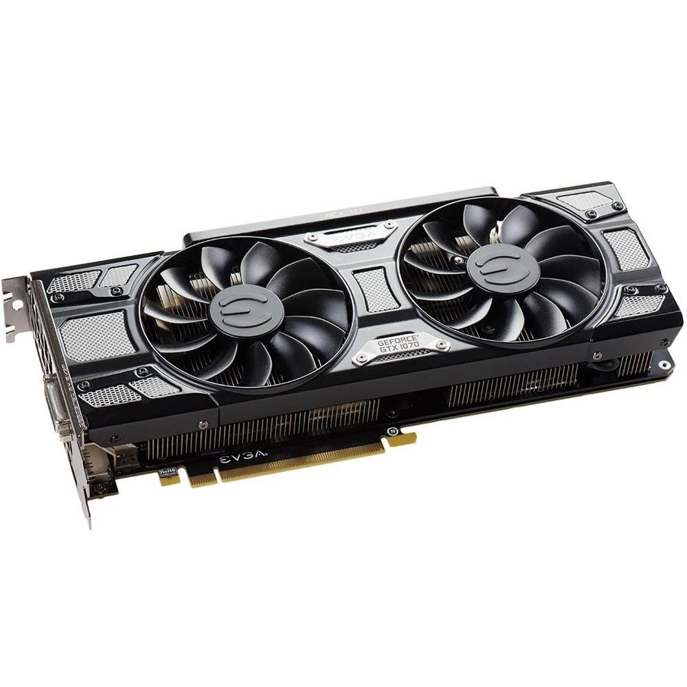 Placa de Vídeo EVGA NVIDIA GeForce GTX 1070 SC Gaming 8GB, GDDR5 - 08G-P4-5173-KR
