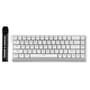 Teclado Magnético Gamer Mchose Ace 68, RGB, Hall Effect, USB-C, Branco- MC-Ace68-24