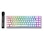 Teclado Magnético Gamer Mchose Ace 68, RGB, Hall Effect, USB-C, Branco- MC-Ace68-24