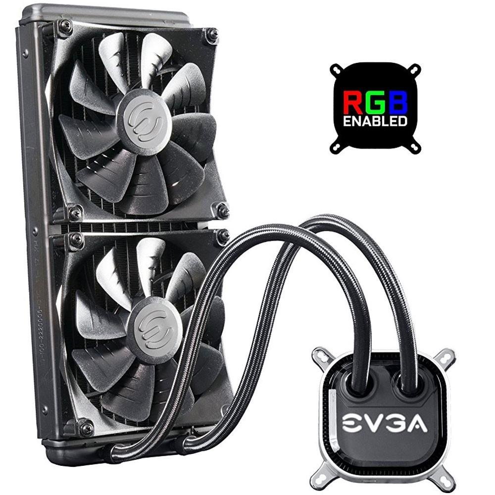 WaterCooler EVGA CLC, 280, LED RGB, 400-HY-CL28-V1 WaterCooler EVGA CLC, 280, LED RGB, 400-HY-CL28-V1