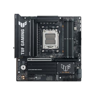 Placa Mãe ASUS TUF B650EM-Plus, AMD AM5 ,m-ATX, DDR5, Wi-fi 7, Bluetooth, Preto - 90MB1LU0