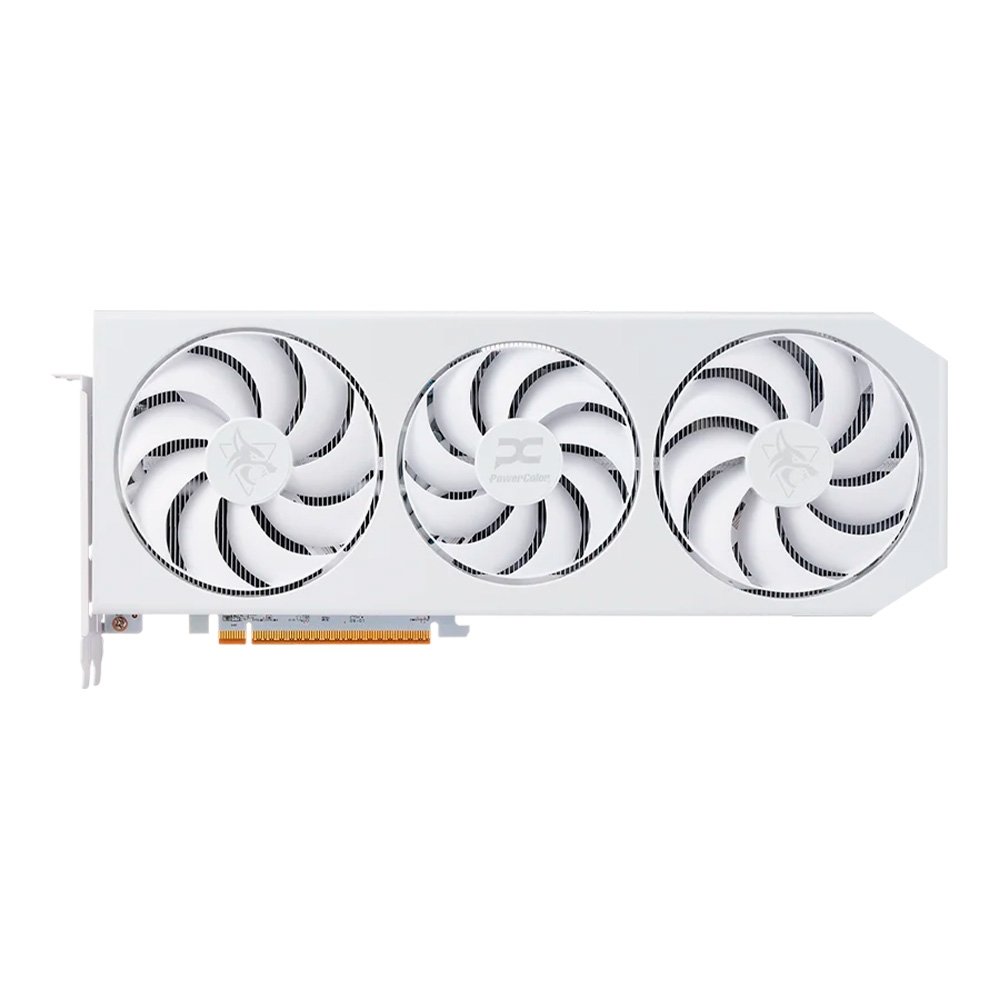 PowerColor RX 9070 XT Hellhound Spectral White
