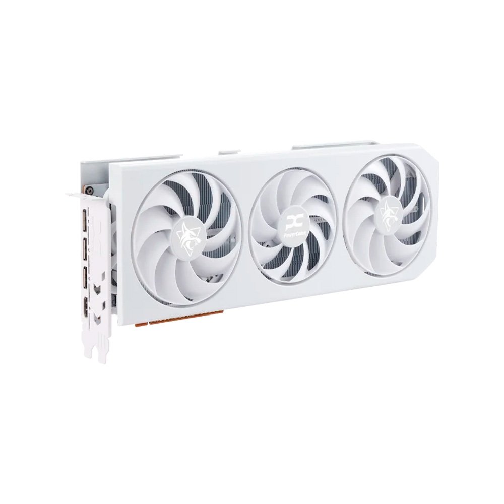 PowerColor RX 9070 XT Hellhound Spectral White