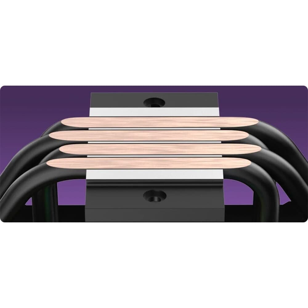 Air Cooler Cooler Master Hyper 212 Pro, Com Heat Pipes Supercondutores, Ventoinhas Sickleflow Edge 120mm - RR-212S-25PZ-R1