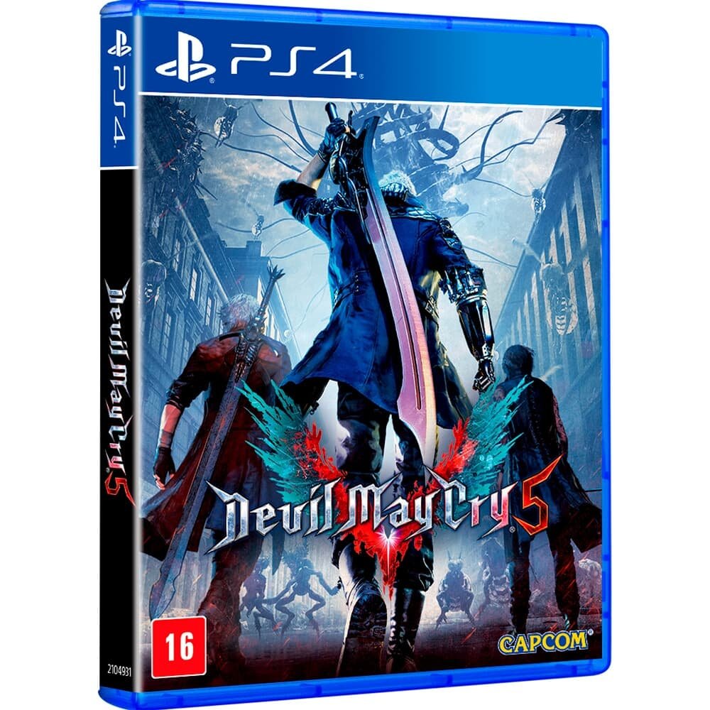 Jogo Devil May Cry 5, PS4 - CP000014PS4 Jogo Devil May Cry 5, PS4 - CP000014PS4
