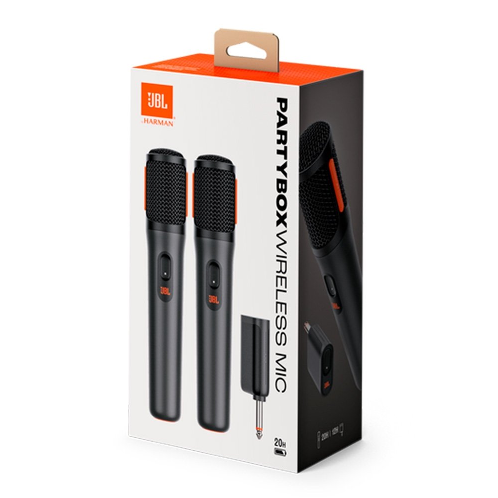 JBL PARTYBOX WIRELESS MIC 2本セット Microfone JBL PartyBox Wireless, 2 unidades