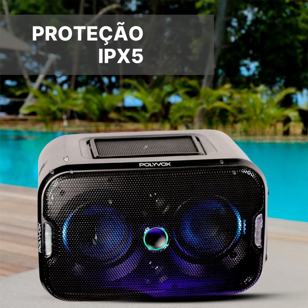 Polyvox X-5: Caixa Som 980W Charge | KaBuM!